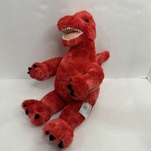 Build A Bear Plush Prehistoric Red Dino Brachiosaurus Dinosaur Stuffed Animal